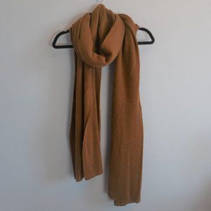 Nordstrom Brown Oversized Cashmere Scarf